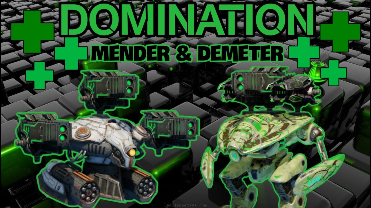 Hazard Blight Mender & Hazard Demeter | War Robots