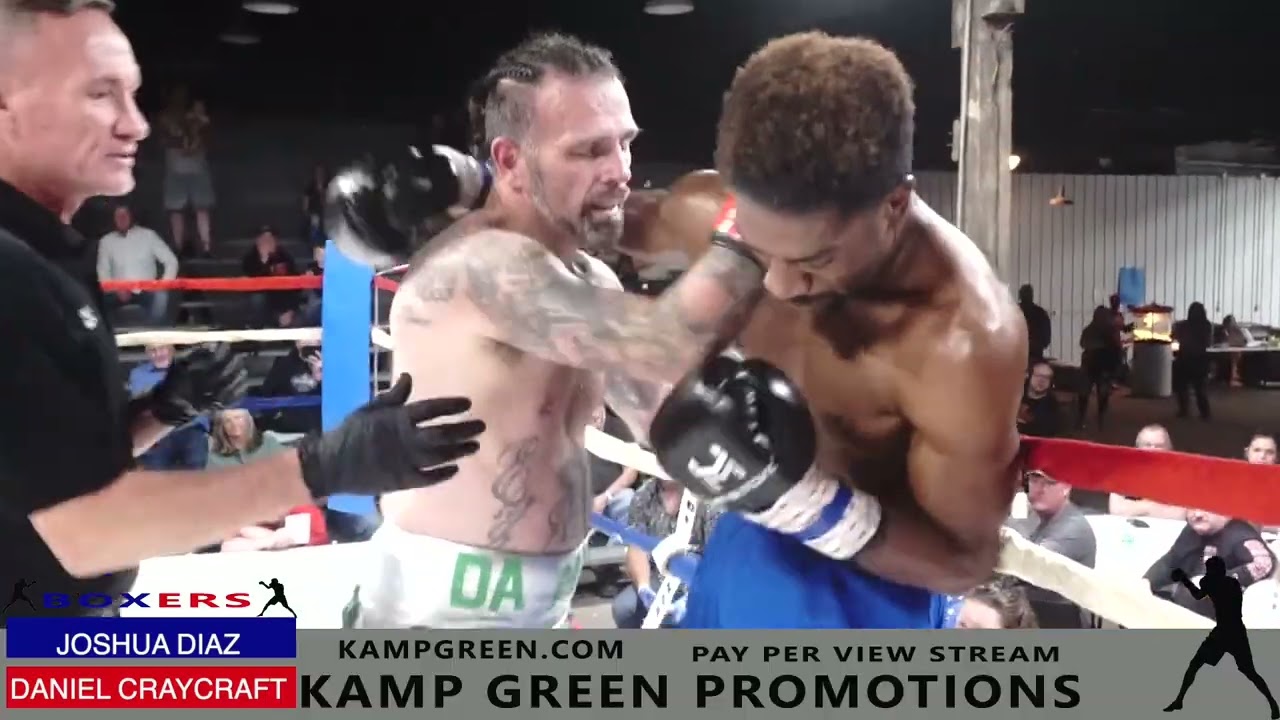 Джошуа Диас против Дэниела Крэйкрафта #бокс