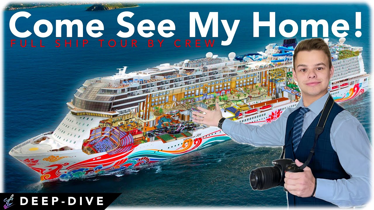 Norwegian Joy: Full Ship Tour - My home at Sea | Deep-Dive