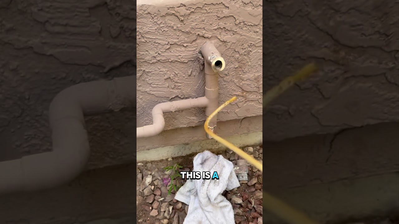 Get your plumbing done the right way! #shorts #plumbingtips #plumber #arizona #homeownertips