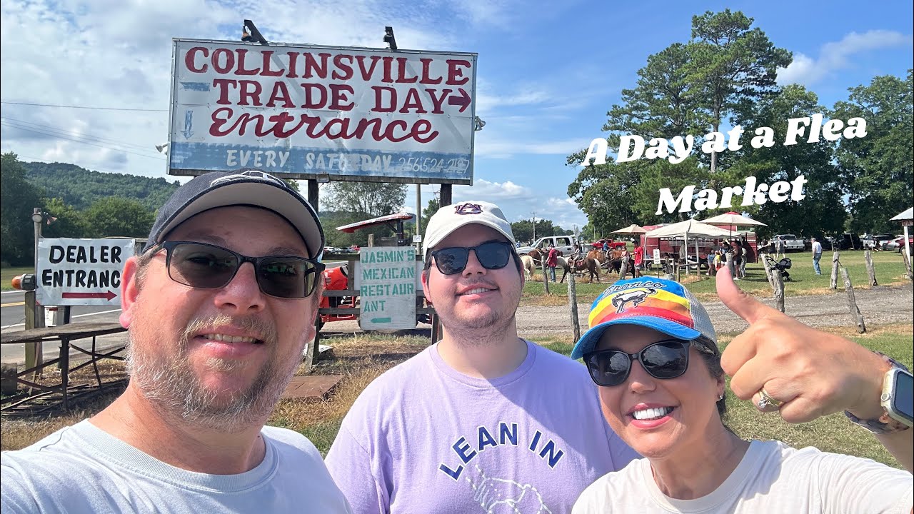 Come shop Trade Day Flea Market
