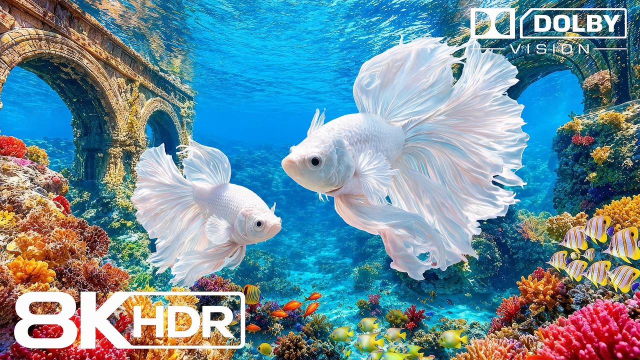 Spektakularne podwodne stworzenia w jakości 8K HDR | Dolby Vision&trade;