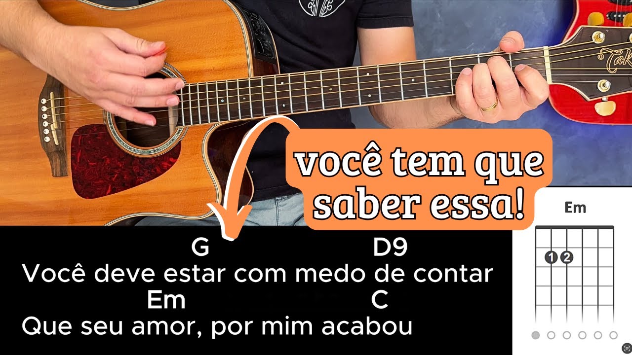 Como Tocar NA HORA DE AMAR (Simplificada) Aula de Violão