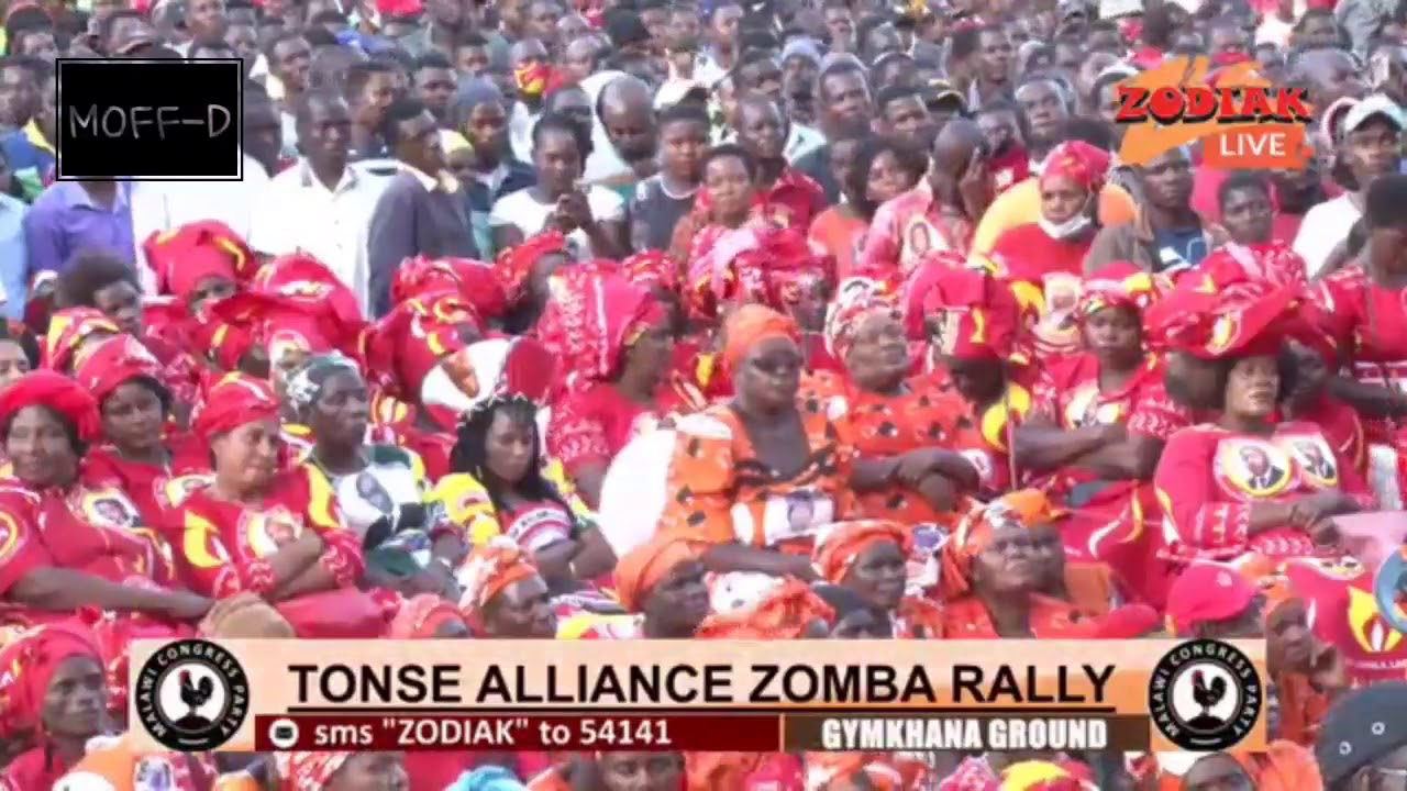 VICE PRESIDENT OF MALAWI SAULOS CHILIMA'S GYMKHANA  ZOMBA PASSIONATE SPEECH