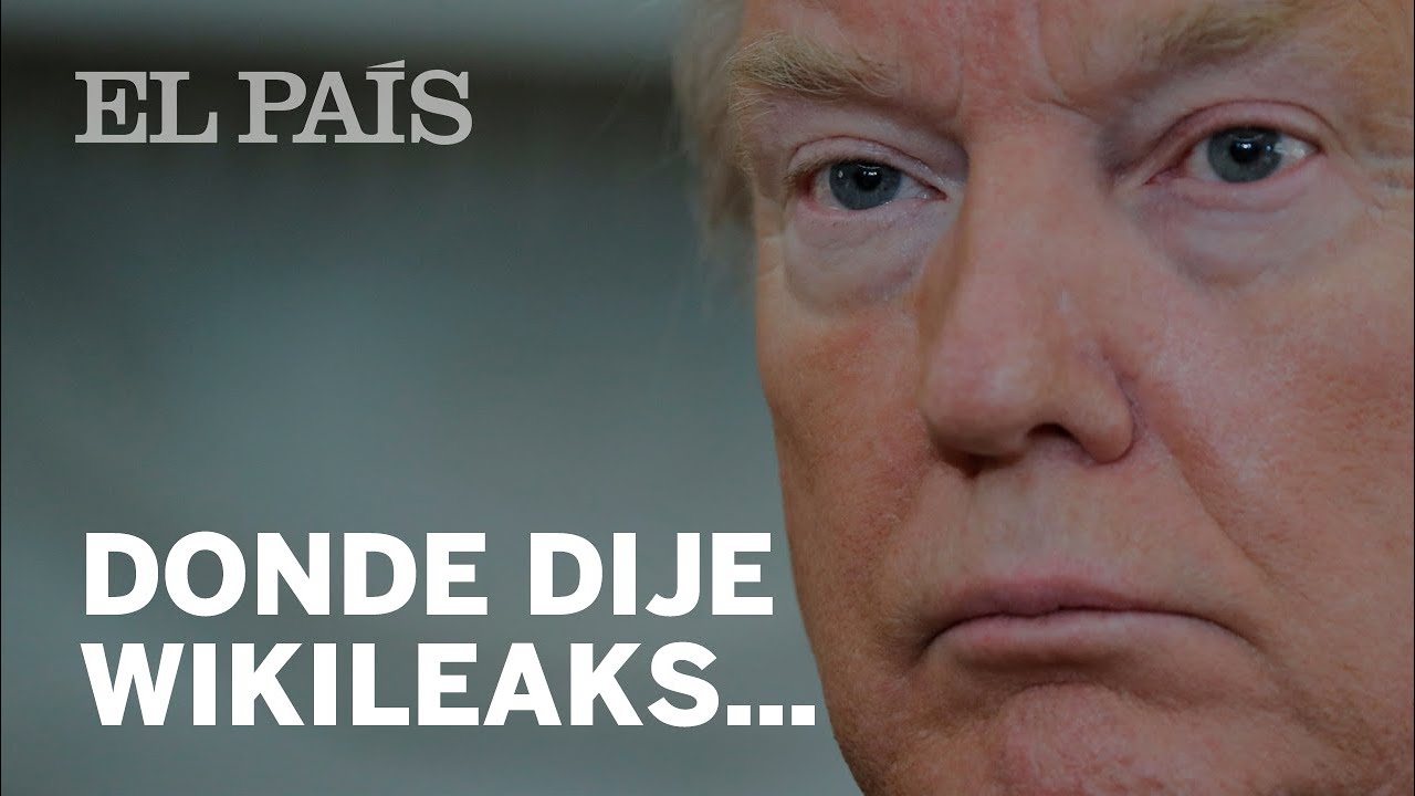 ASSANGE: Lo que TRUMP decía de WIKILEAKS y lo que dice ahora