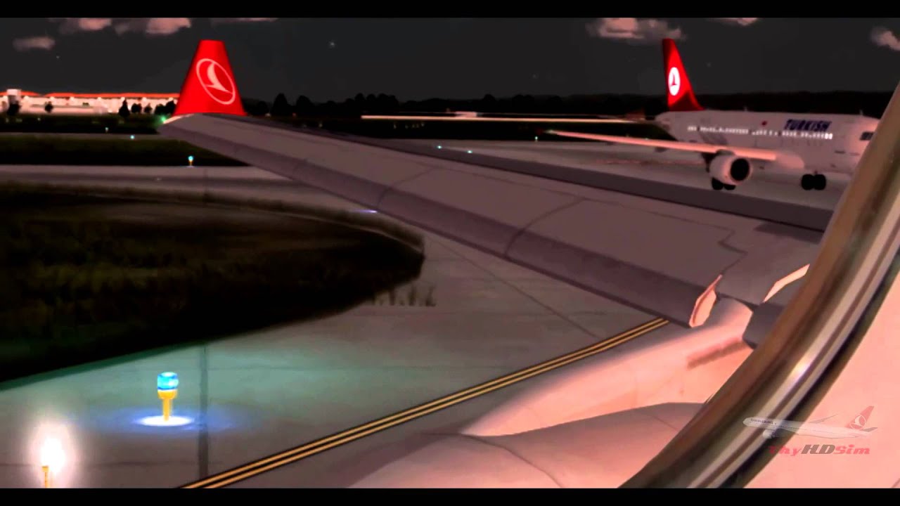 [FSX][HD] Turkish Airlines A330-300 Istanbul-Dubai Part1