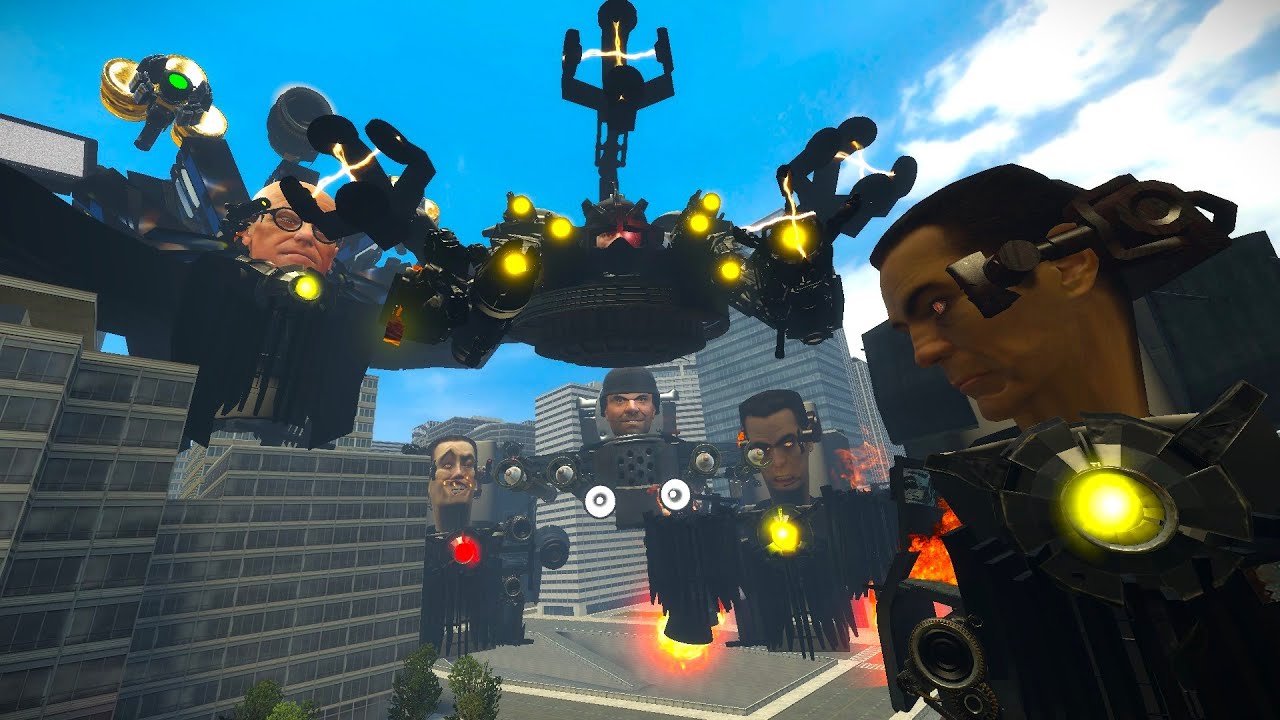 Now this is really something NEW skibidi toilet 73 Realistic Gmod! (part 20)