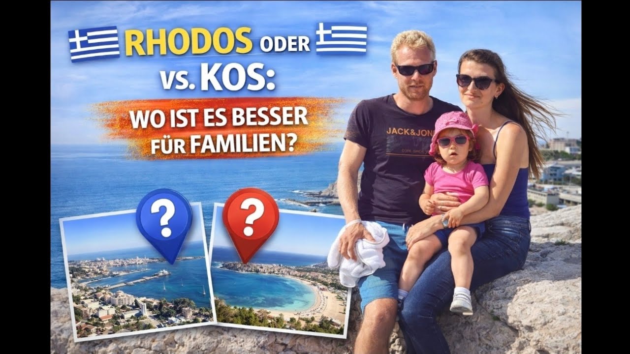 Kos oder Rhodos - Wo ist besser für Familien?