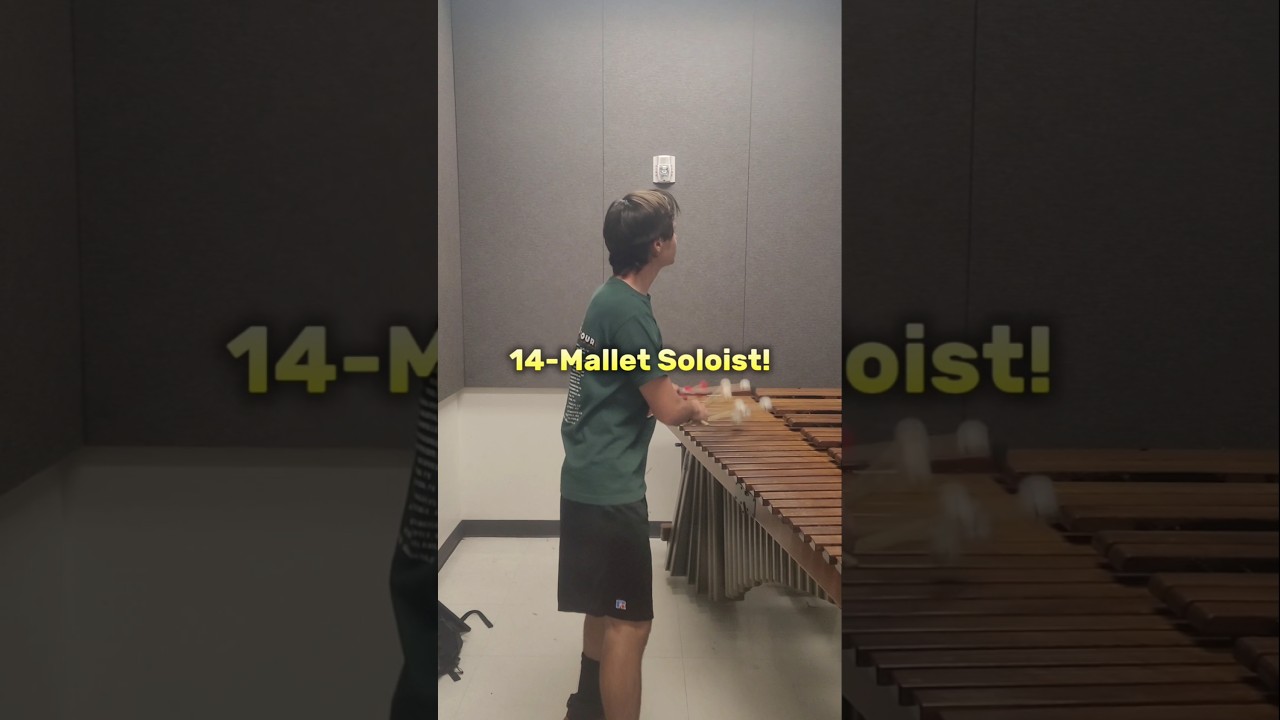 14 Mallet Marimba Solo!