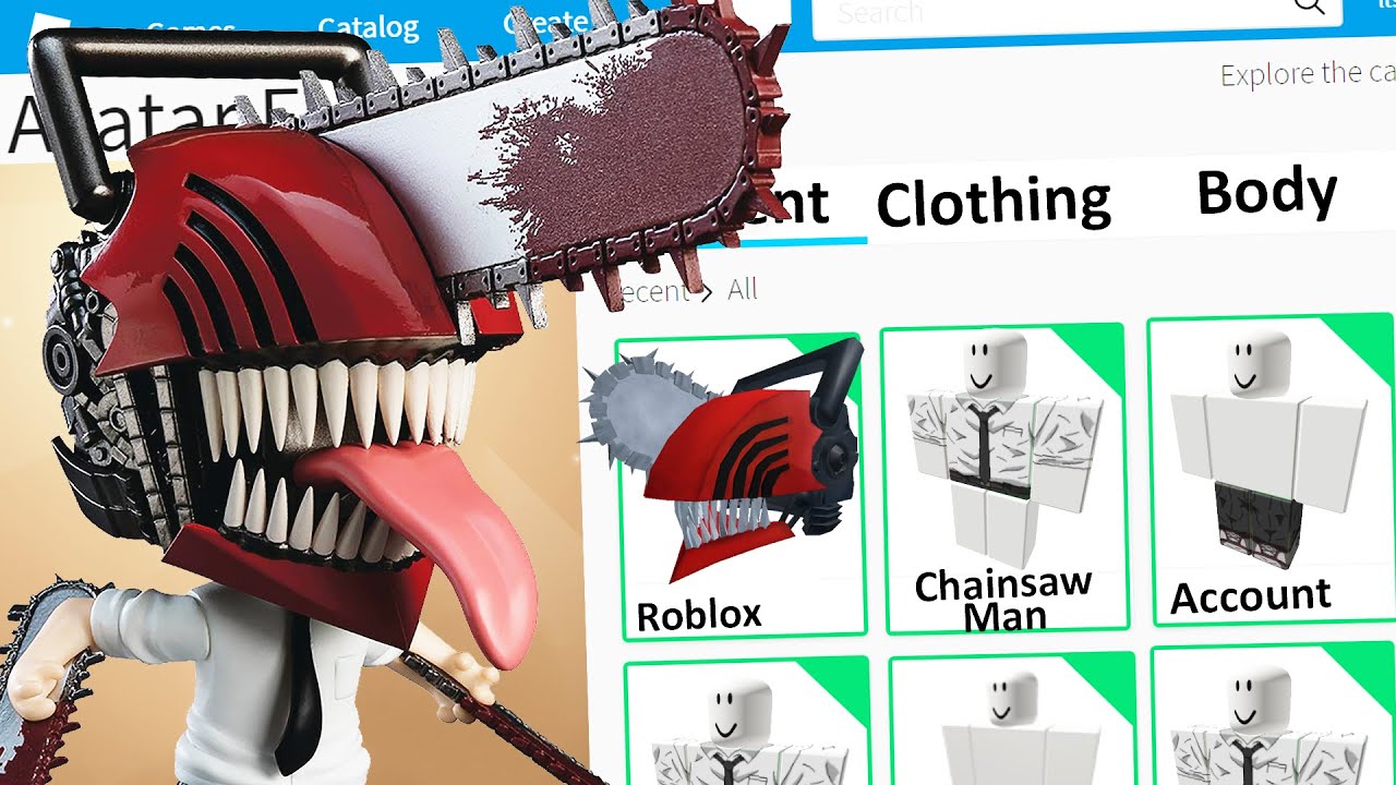СОЗДАНИЕ УЧЕТНОЙ ЗАПИСИ ЧЕЛОВЕКА-БЕНЗОПИЛЫ В ROBLOX