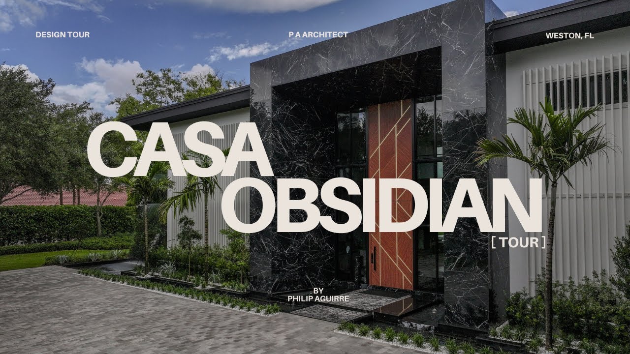 Inside Casa Obsidian – A Modern Luxury Home by P A Architect in Weston, Florida