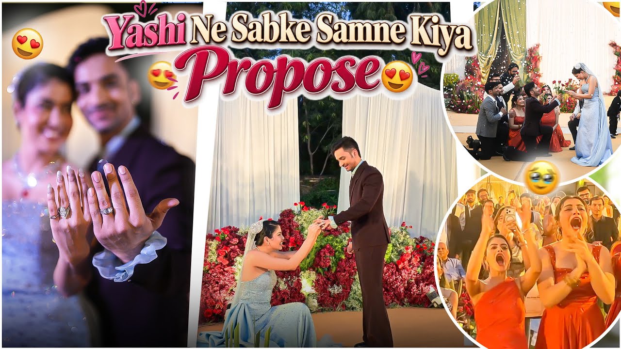 Yashi ne kiya sbke samne propose 