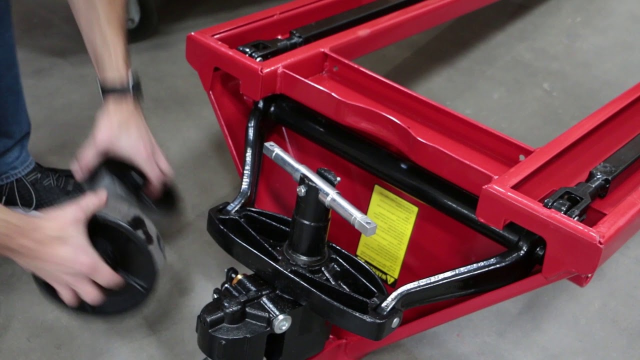 How-to install the Pallet Truck Toe Guard