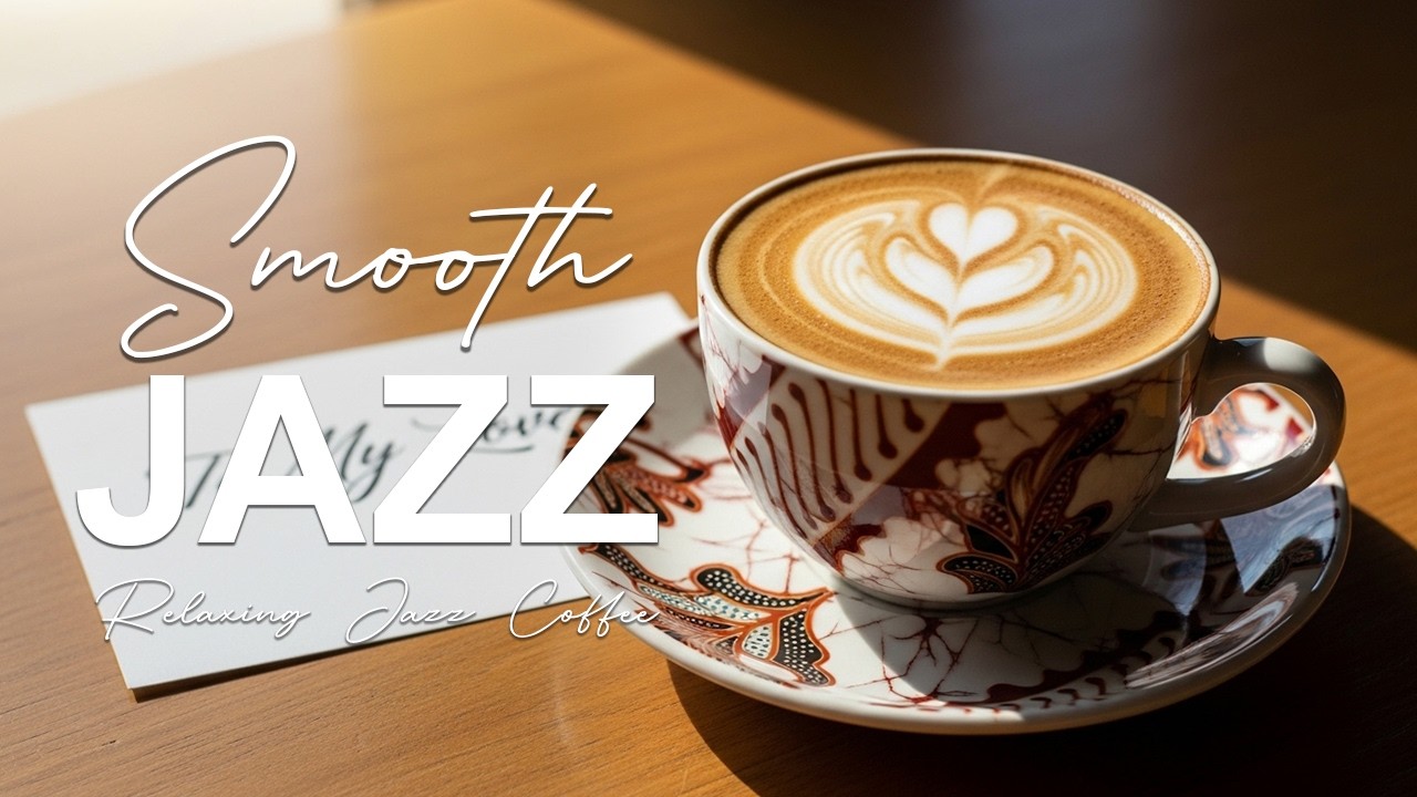 Smooth Jazz ☕Relaxng Jazz Music Bossa Nova for Relax, Study & Work.