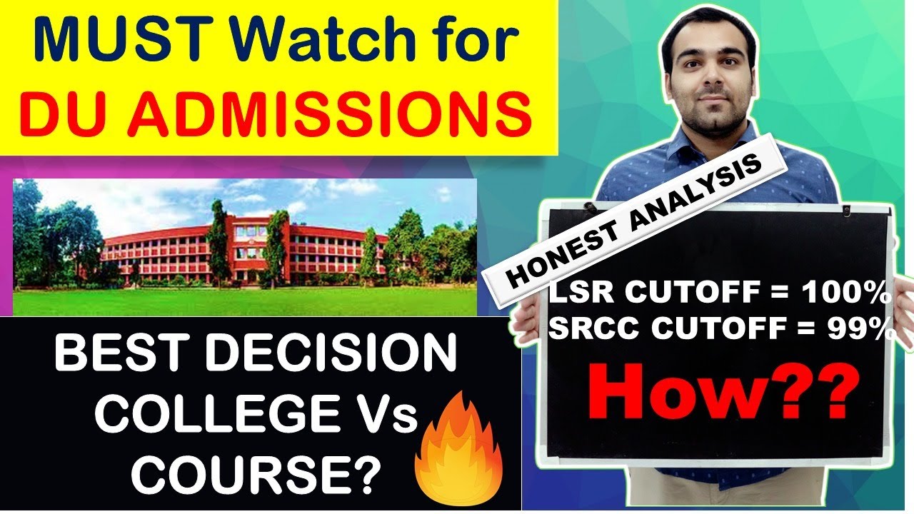 DU Admissions QnA | College Vs Course | Must Watch Delhi University Aspirants Live Session
