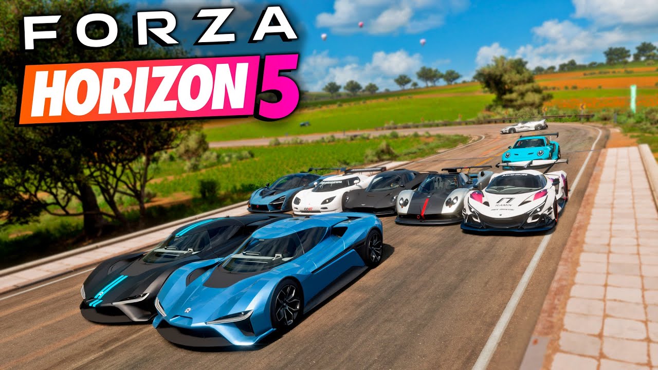 CORRIDA DO GALO CEGO KKKK - FORZA HORIZON 5 GAMEPLAY ONLINE