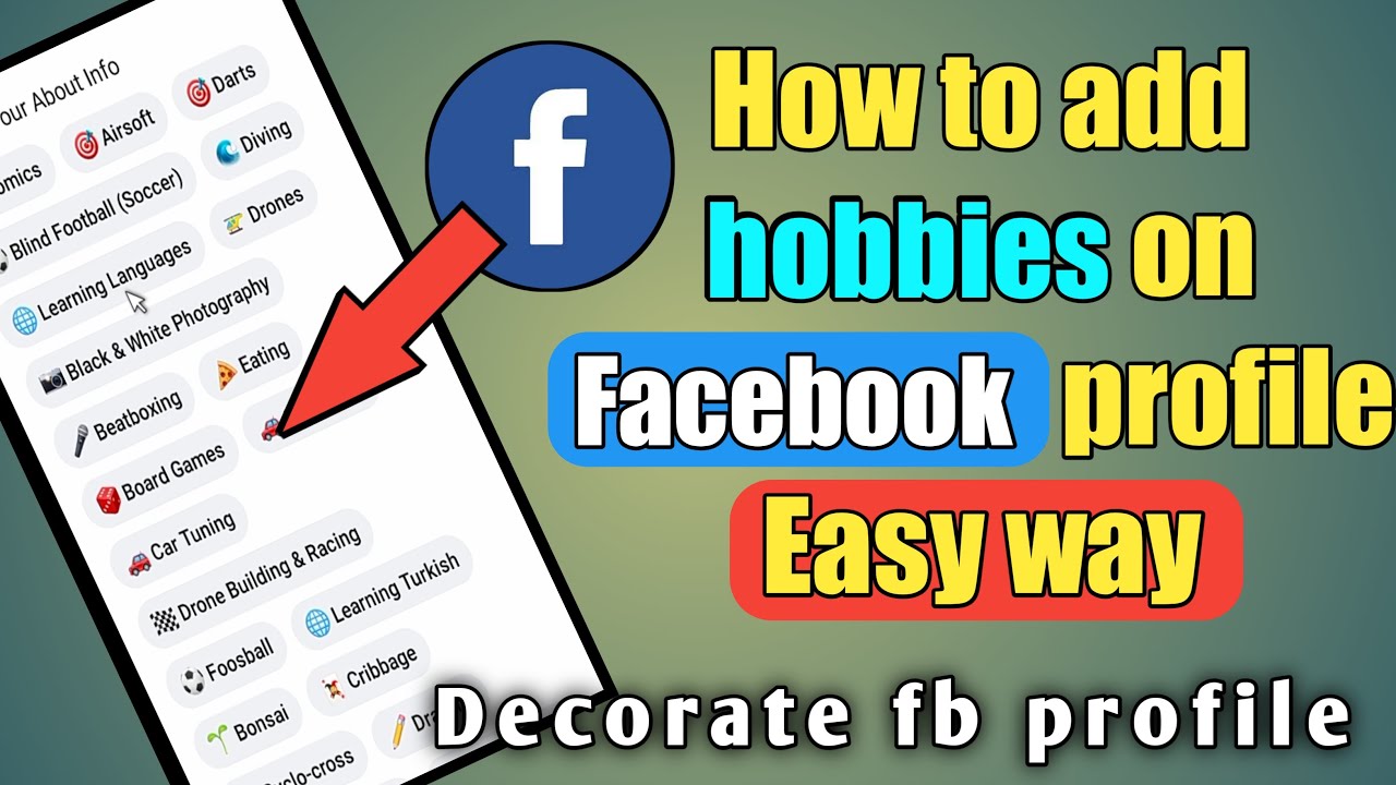 How to add hobbies in facebook profile  on mobile | facebook new tricks add hobbies | Yamma Tech