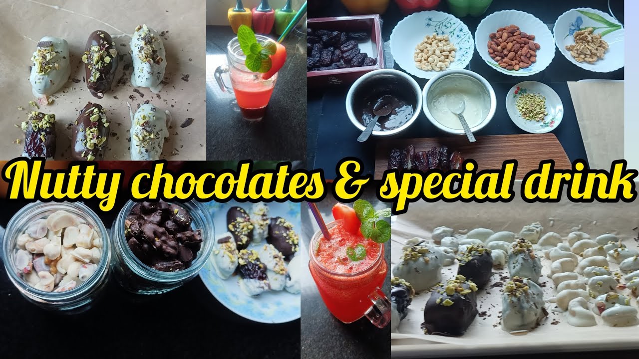Choconuts🍫🌰 & 🍓 mojito 