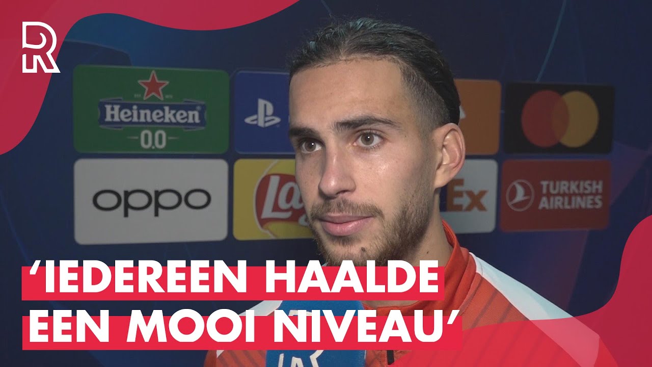 'LEKKER DAT HET ZO ERUIT KOMT' | Ramiz Zerrouki maakt INDRUK bij Feyenoord tegen Lazio