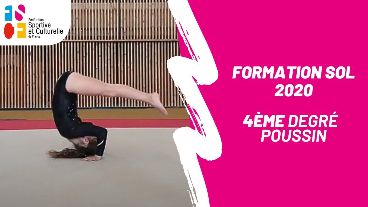 FSCF Gym F&eacute;minine - Formation Sol 2020 Poussin - 4&egrave;me degr&eacute;