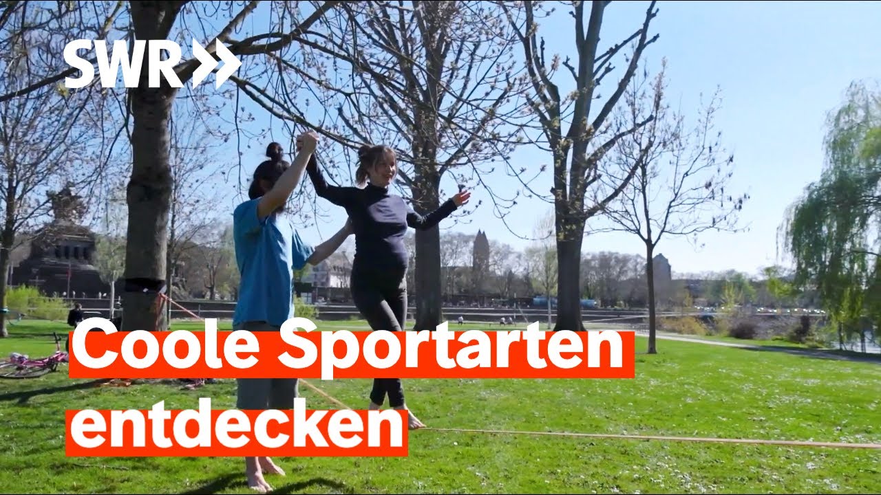 Mit Power in den Frühling: Fit mit Cross Skating, Slackline und Barre Training | SWR Treffpunkt