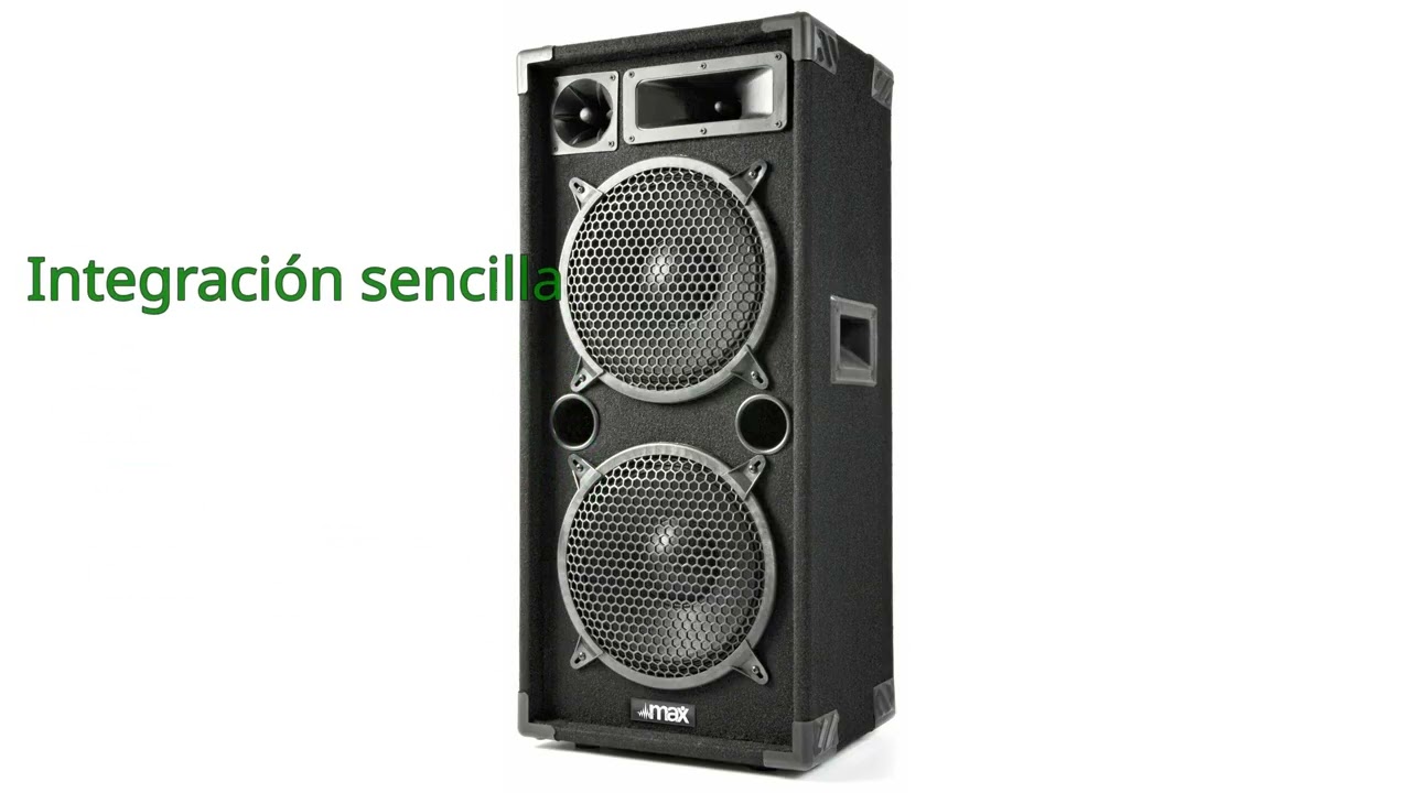RESEÑA (2026) : MAX MAX210 Altavoz Pasivo Potente. DETALLES