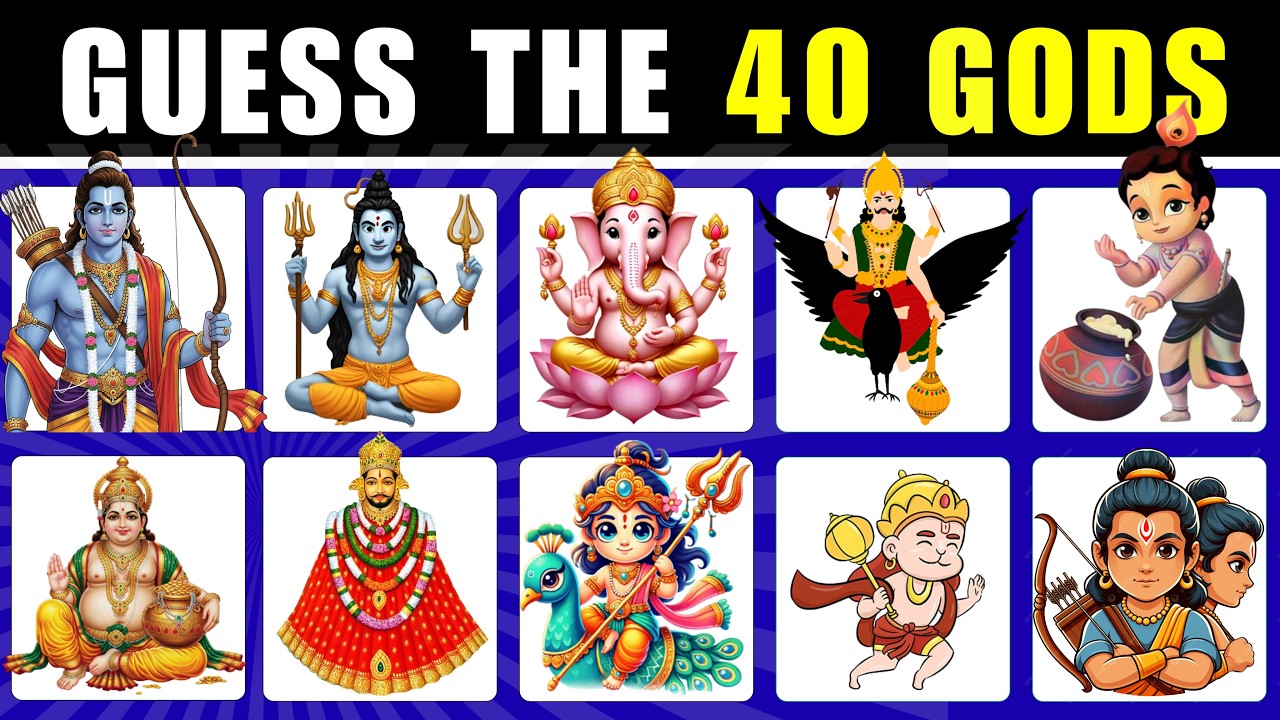 Can You Guess These Indian Gods?