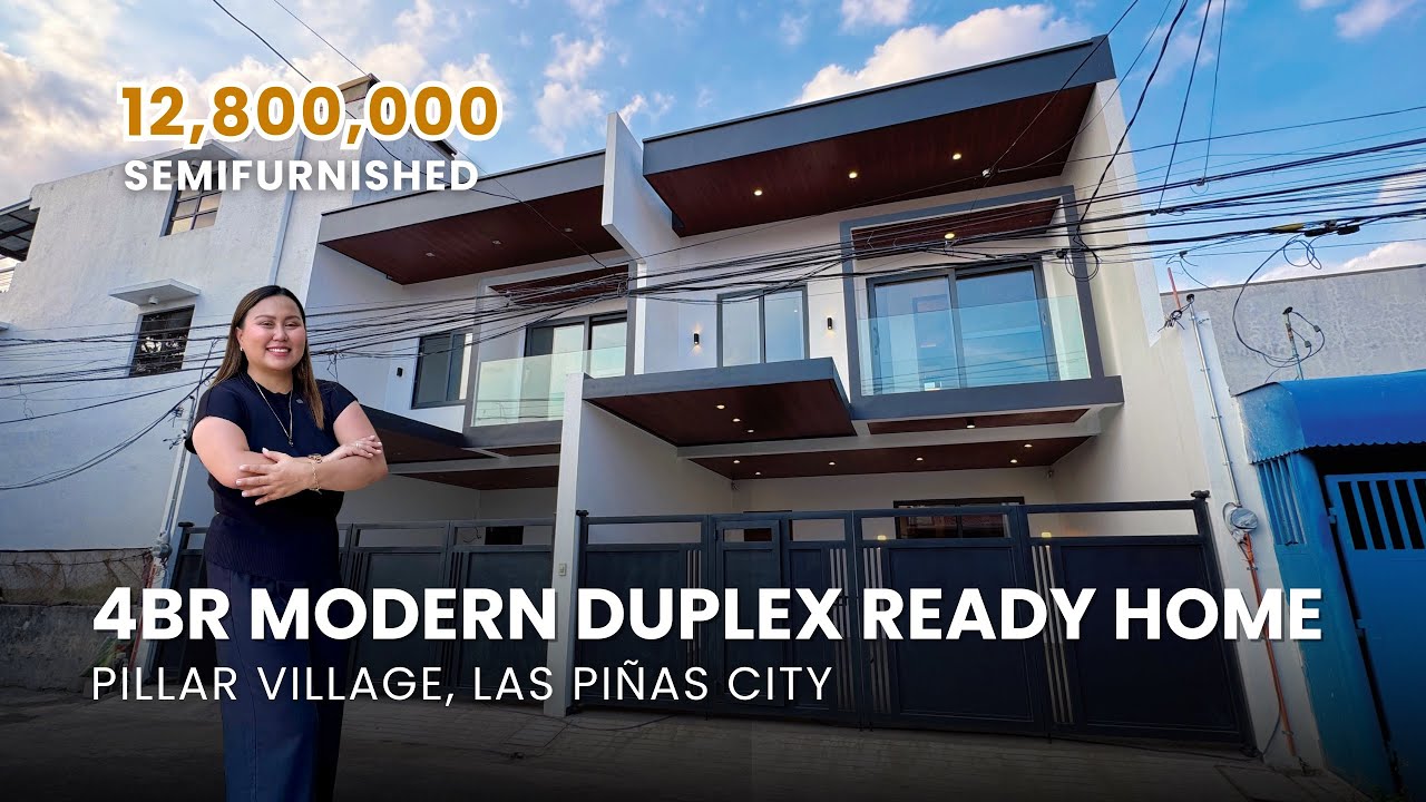 House Tour 63 | 4BR Brand New Modern Semi Furnished Ready Home in Las Pinas Near Alabang and Makati