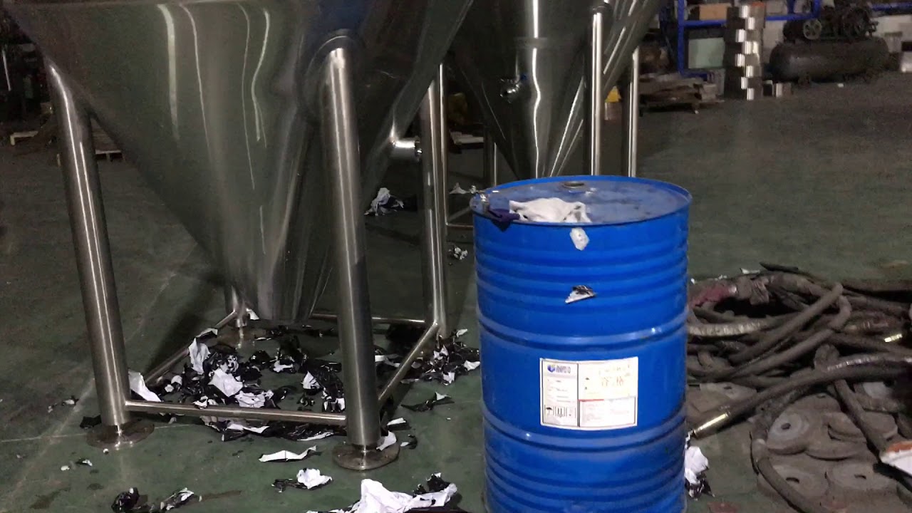 Sanitary Stainless Steel Jacketed Conical Fermenter