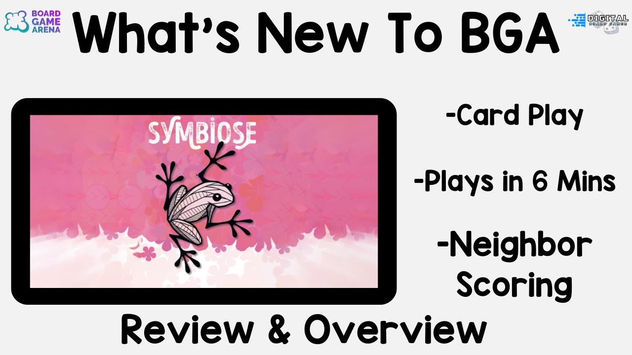 Symbiose &mdash; Что нового в BGA. Быстрая и лёгкая карточная игра.