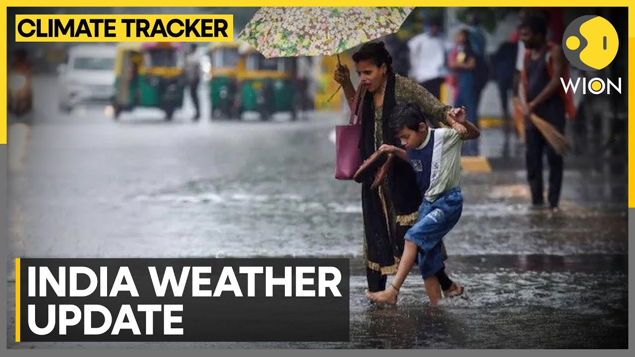 India: IMD issues Red Alert for heavy rain in 9 states | WION Climate Tracker