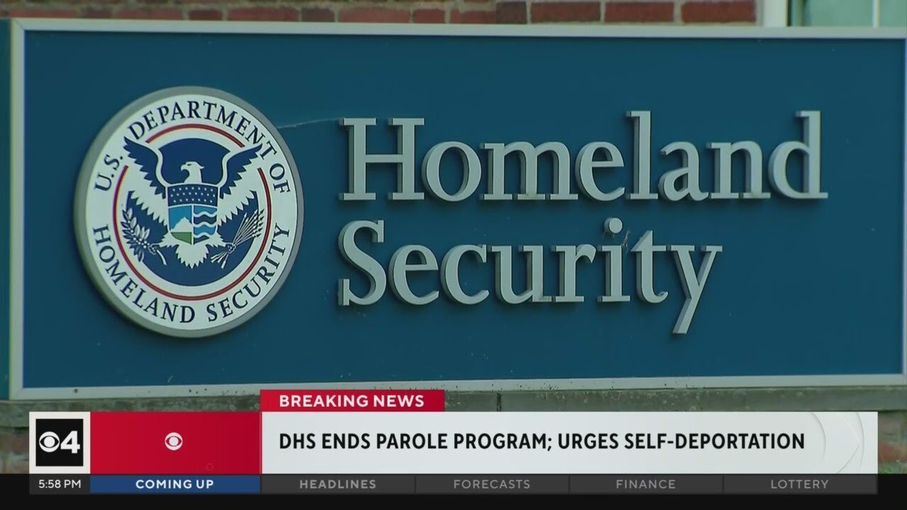 DHS ends parole program for Cuba, Haiti, Nicaragua and Venezuela nationals; urges self-deportation