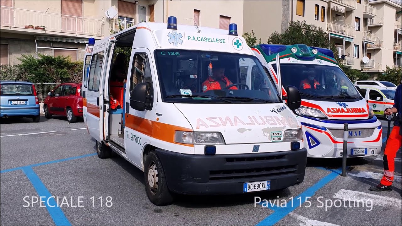[SPECIALE 118] Compilation mezzi di Soccorso Sanitario - Pavia