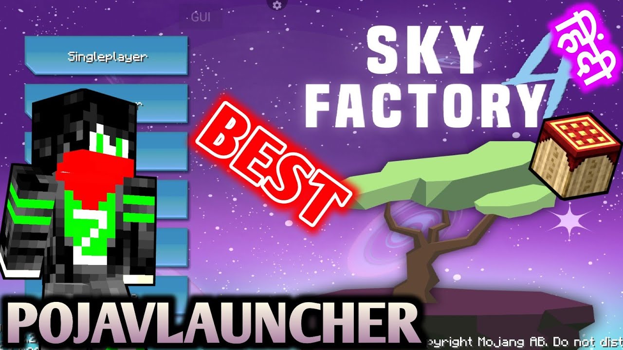 Skyfactory Pojavlauncher Start Best Skyblock Series In Hindi | Zorrocraft