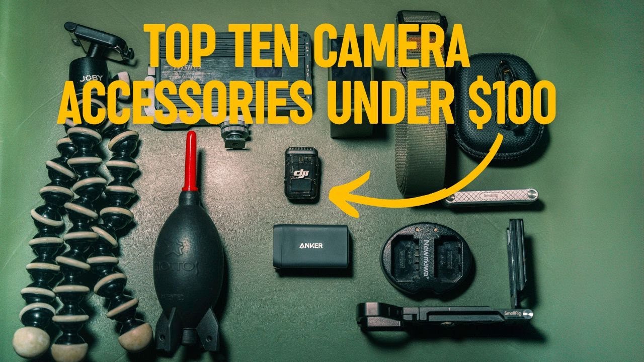 Best 10 Camera Accessories for photographers Under $100