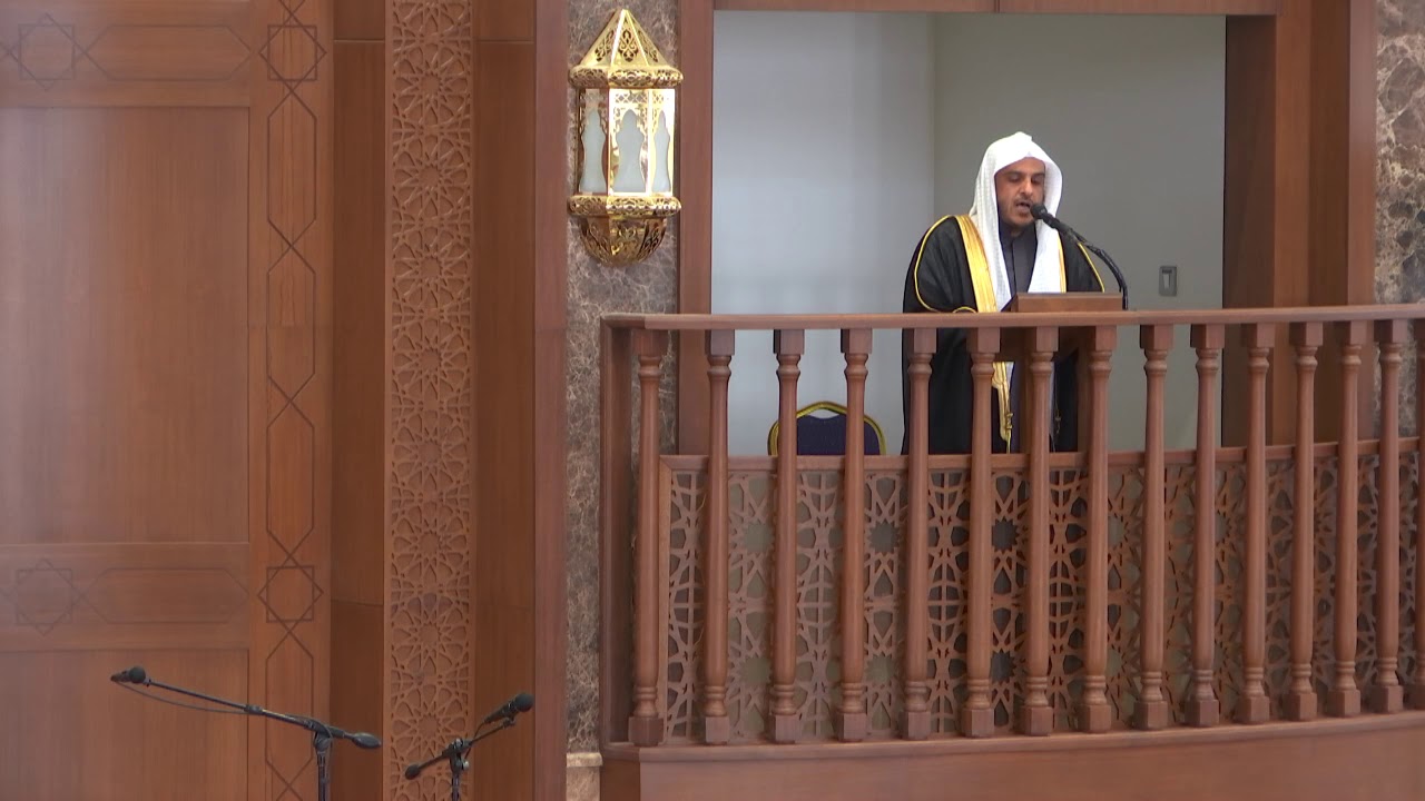 مقتطف من خطبة الجمعة بجامع الريان 17-5-1439ه الموافق  2-2-2018م