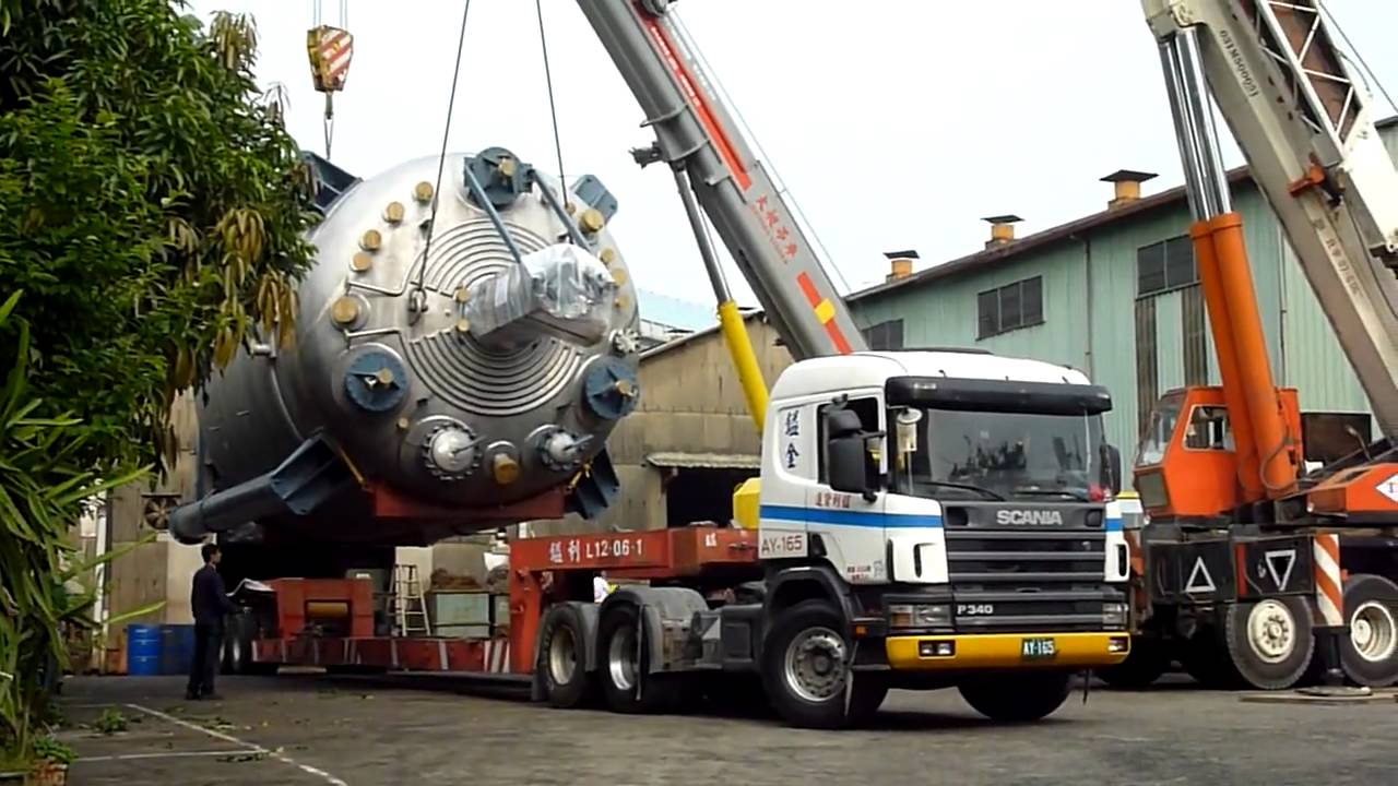 20100509_13-SCANIA P340 進場 反應爐裝車-3.wmv