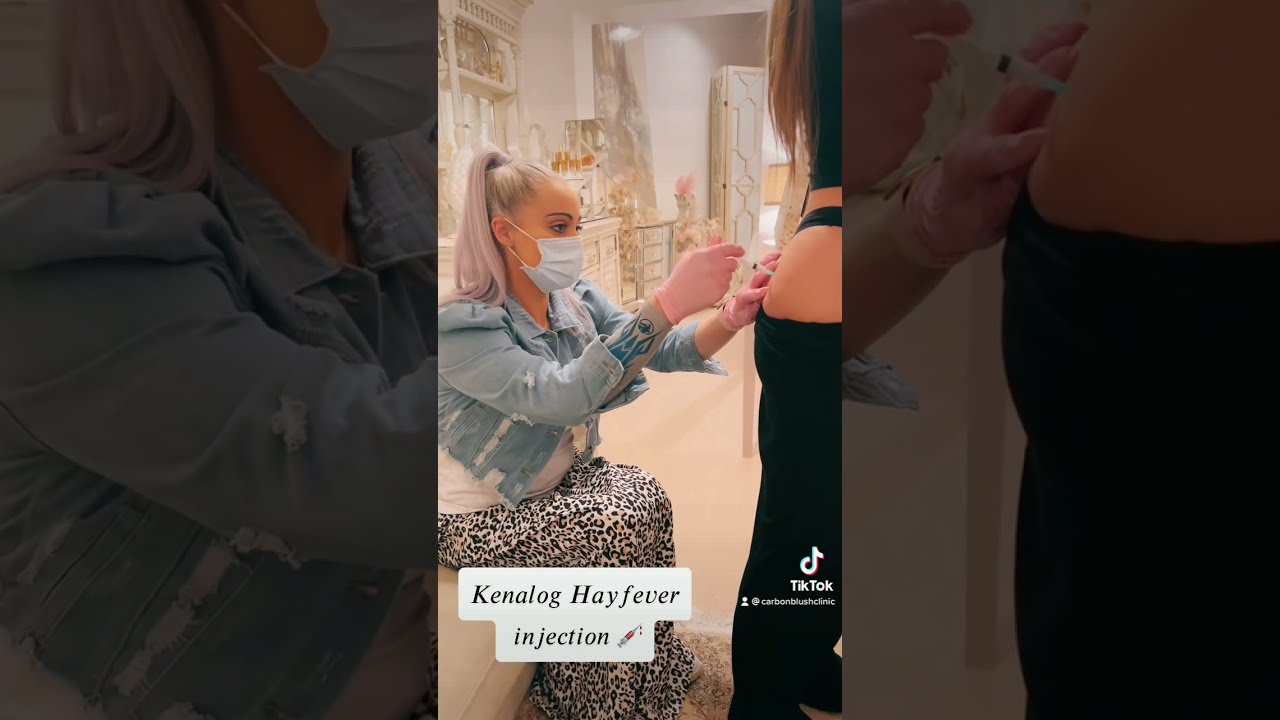 Kenalog Hayfever Injection at Carbon Blush