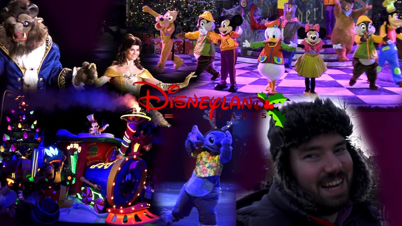 DISNEYLAND PARIS VLOG - CHRISTMAS NIGHT EVENT | AVOND VOL KERST SHOWS! | MICKEY'S WINTER WONDERLAND!