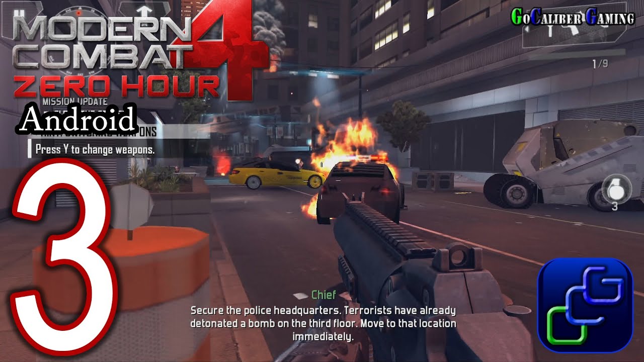 Modern Combat 4: Zero Hour Android Walkthrough - Part 3 - Mission 3: Aftermath