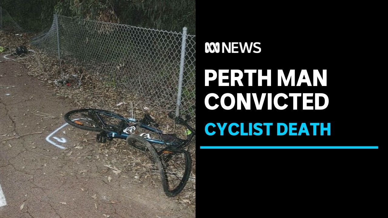 Unregistered motorbike rider found guilty of manslaughter for killing cyclist | ABC News