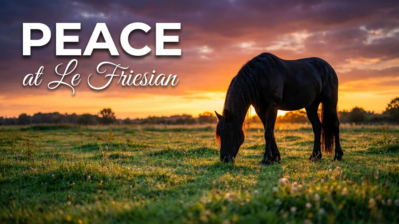 Morning Stillness in Le Friesian  Peaceful Sunrise & Birds Singing  Natural Relaxation