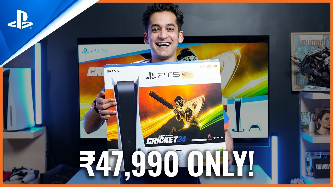 🏏 Get PS5 + Cricket 24 for ₹47,990 | Limited Offer!