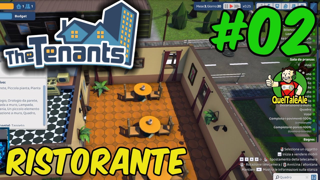 RISTORANTI ECONOMICI  - The Tenants - Gameplay ITA - 02