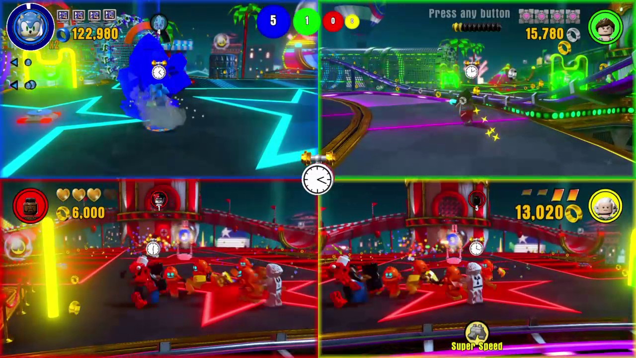 Lego Dimensions - Sonic Battle Arena (Sonic Gameplay)