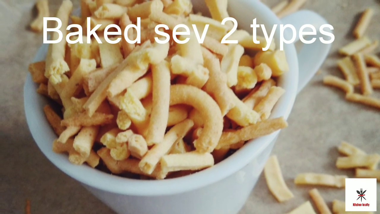 Baked Sev | No machine Sev Bhujiya | Diwali Special Week Day - 2