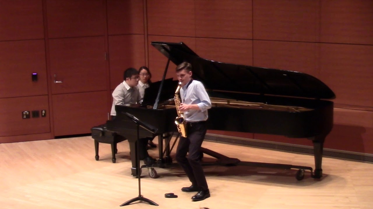 Heiden: Sonata (Brandon Quarles, saxophone and Er-Hsuan Li, piano)