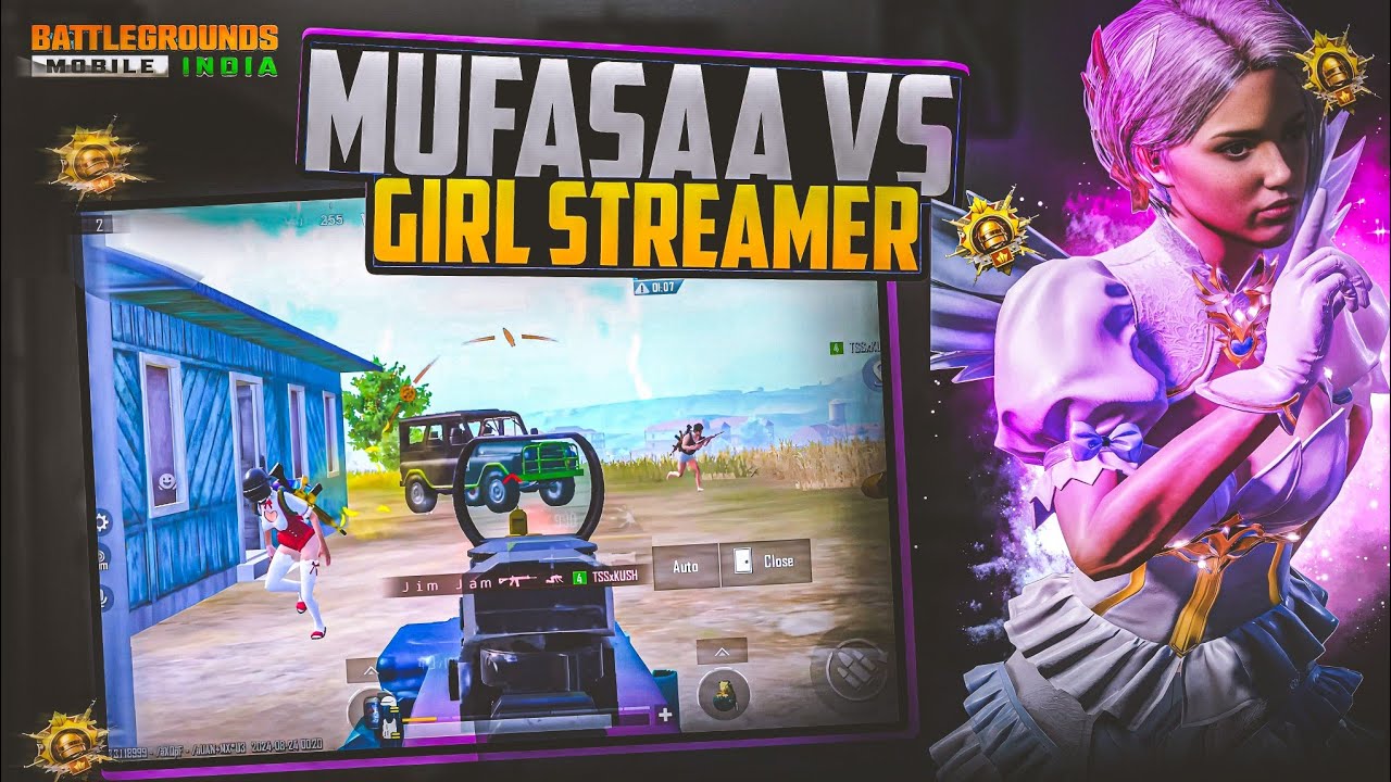 MuFaSaa vs CONQUEROR Pushing Streamers! {FT. Bonus Challenge} | BGMI🔱