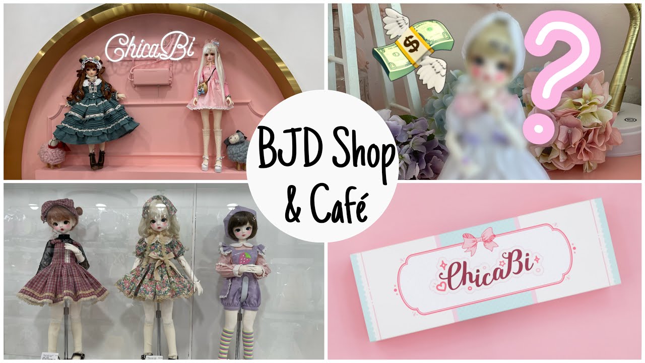 [VLOG] Café Chicabi / BJD Shop / 카페 치카비 / 구체관절인형 카페 / Seoul / South Korea 🇰🇷