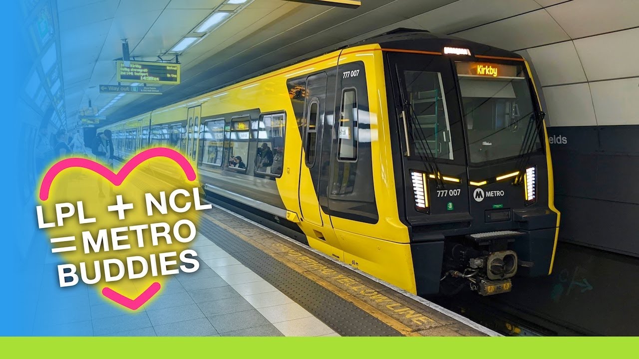 Trying Out Liverpool's New Trains (sneak peek for Tyne & Wear!)